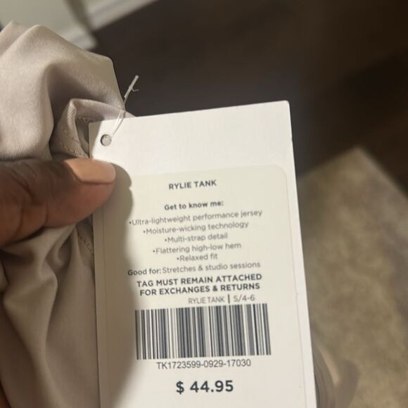 Fabletics Gray RYLIE ATHLETIC TANK S - Picture 5 of 5